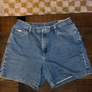 Blue Denim Shorts